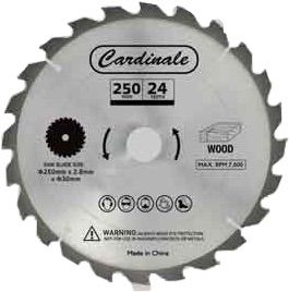 DISCO DI RICAMBIO PER SEGA CIRCOLARE CON BANCHETTO CARDINALE