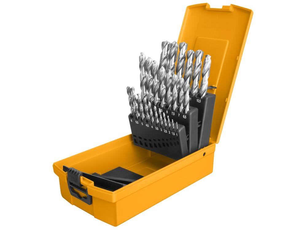 INGCO SET 25 PUNTE HSS 1-13MM/0,5MM