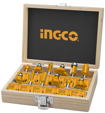 INGCO SET 12 FRESE PER LEGNO
