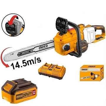 INGCO ELETTROSEGA BATTERIA CON 2 BATTERIE 20V E CARICABATTERIA