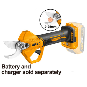 INGCO FORBICI DA POTA A BATTERIA 20V NUDA