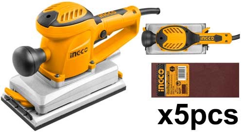 INGCO LEVIGATRICE 350W PROFESSIONALE BASE ALLUMINIO