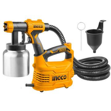 INGCO AEROGRAFO ELETTRICO 550W CON SERBATOIO INOX